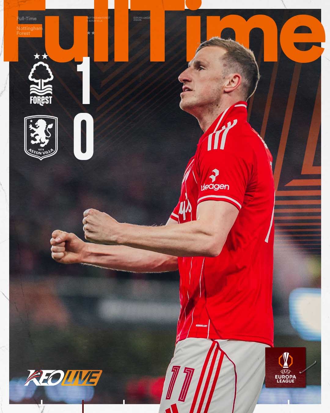 Nottingham Forest 1-0 Aston Villa | Keolive