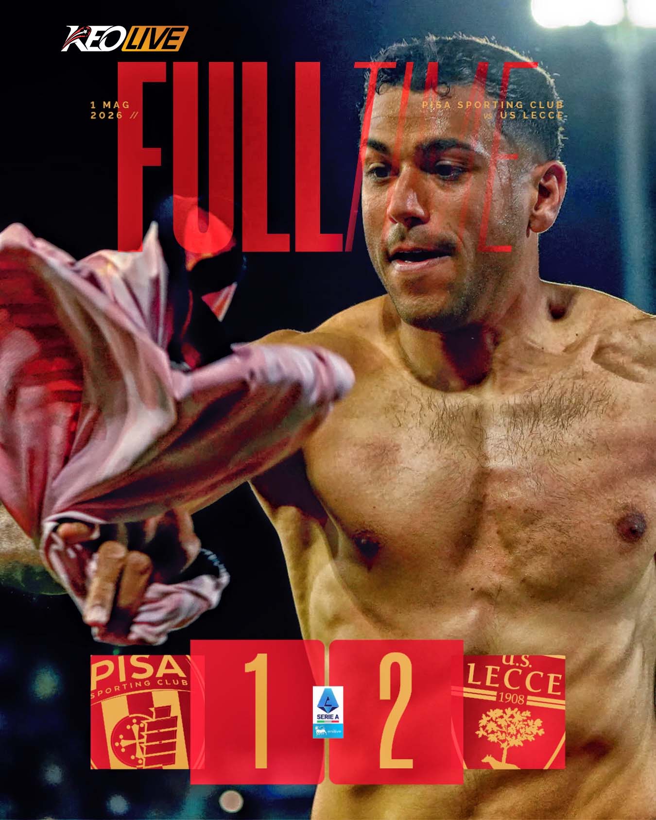Pisa 1-2 Lecce | Keolive