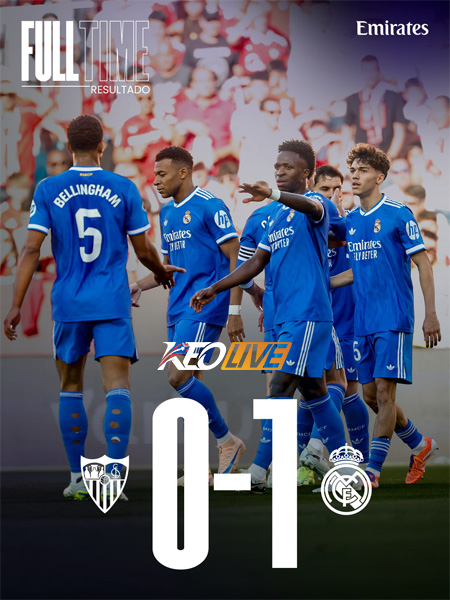 Sevilla 0-1 Real Madrid | Keolive