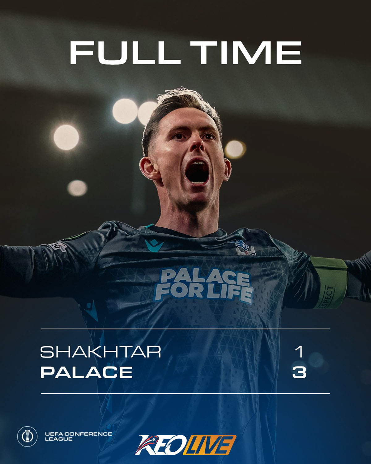 Shakhtar Donnetsk 1-3 Crystal Palace | Keolive