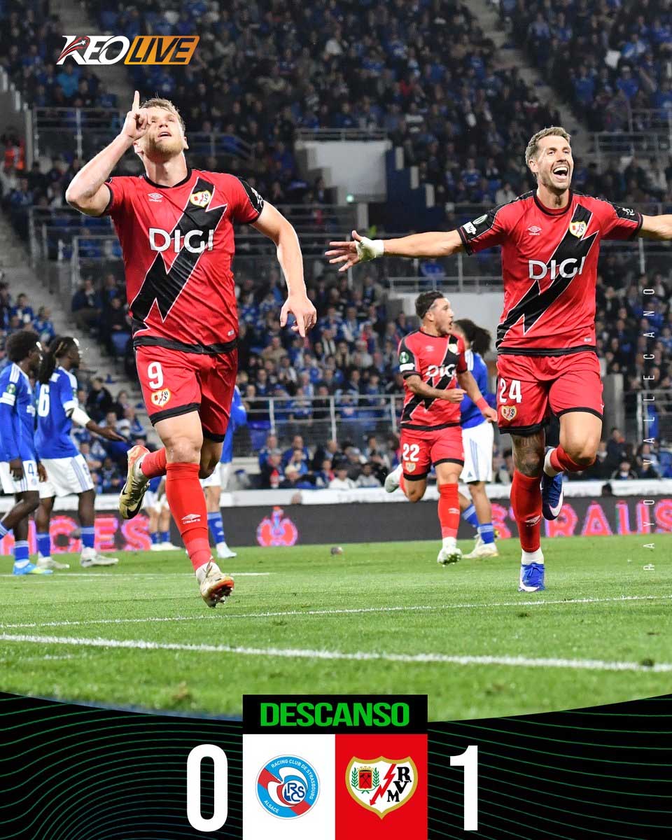 Strasbourg 0-1 Rayo Vallecano | Keolive