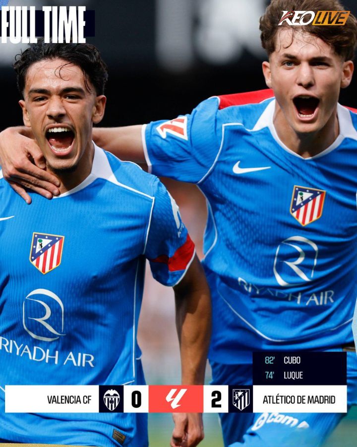 Valencia 0-2 Atlético Madrid | Keolive