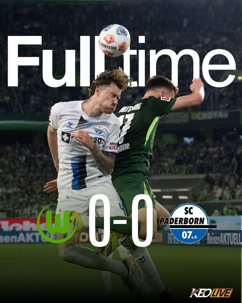 Wolfsburg 0-0 Paderborn | Keolive