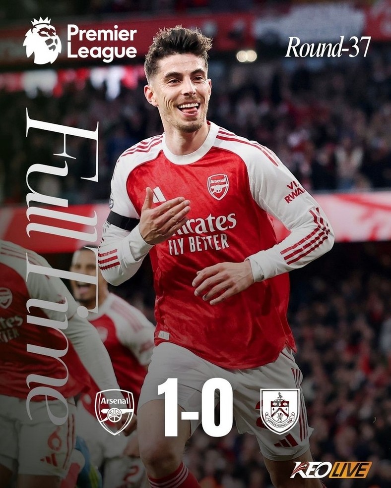 Arsenal 1-0 Burnley | Keolive