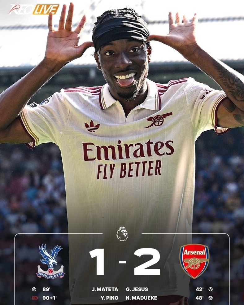 Crystal Palace 1-2 Arsenal | Keolive