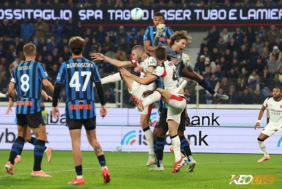Lần gặp gần nhất AC Milan vs Atalanta | Keolive