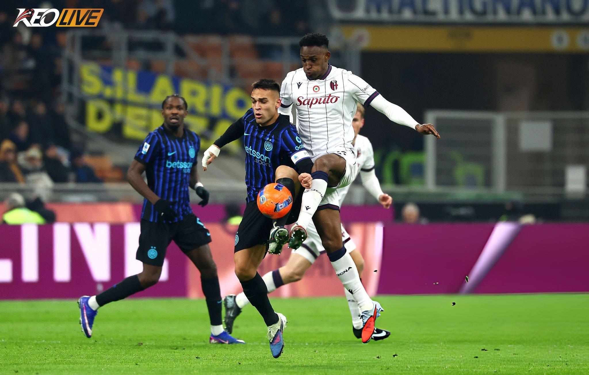 Lần gặp nhau gần nhất Bologna vs Inter | Keolive