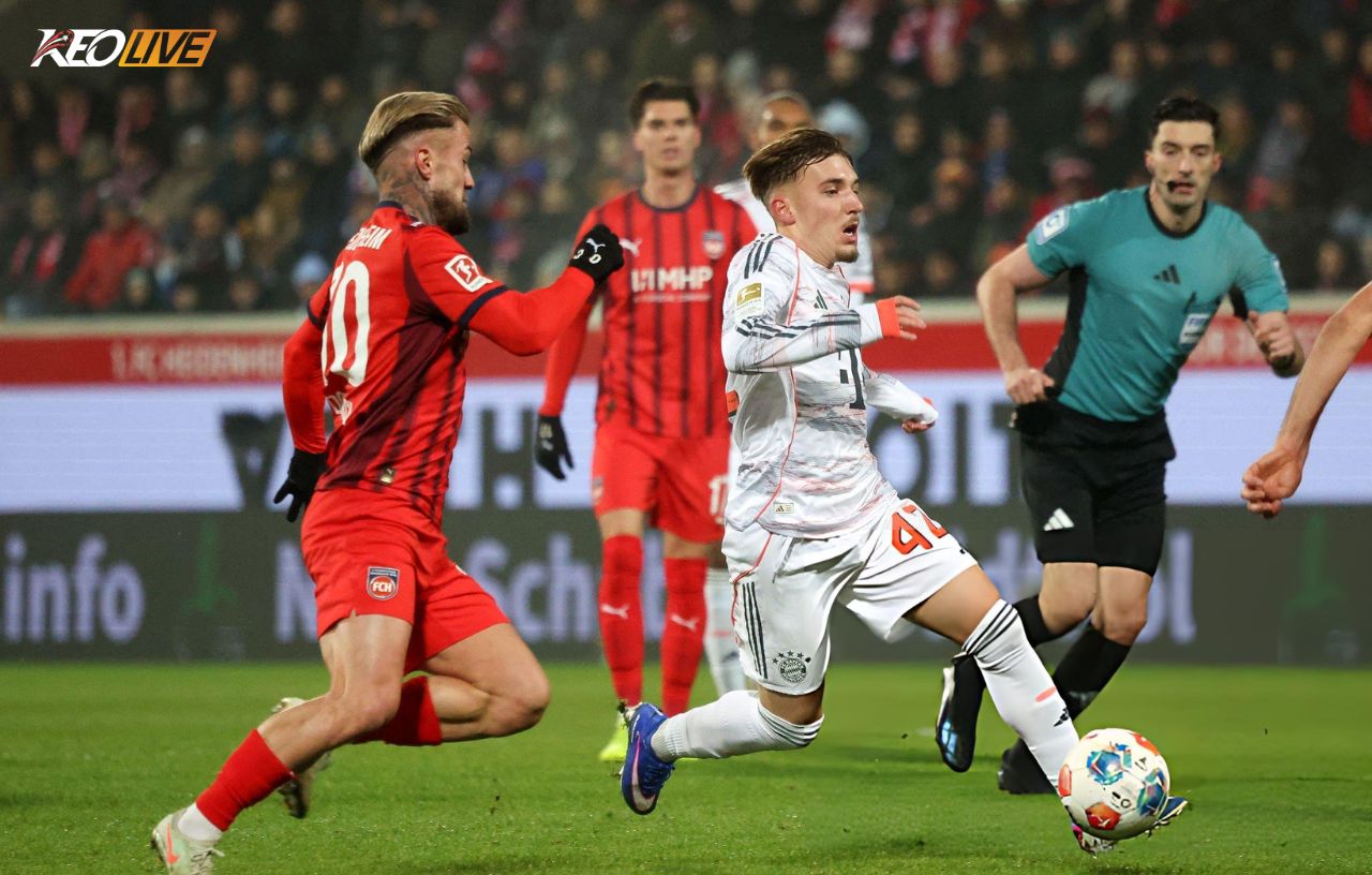 Trận gặp nhau mới nhất giữa Bayern Munich vs Heidenheim | Keolive