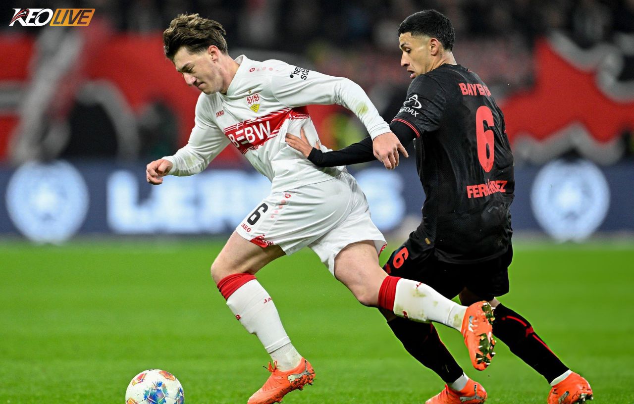 Lần gặp nhau gần nhất giữa VfB Stuttgart vs Leverkusen | Keolive