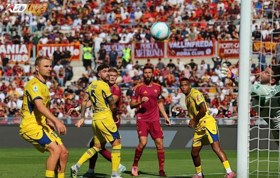 Lần gặp nhau gần nhất Hellas Verona vs Roma | Keolive