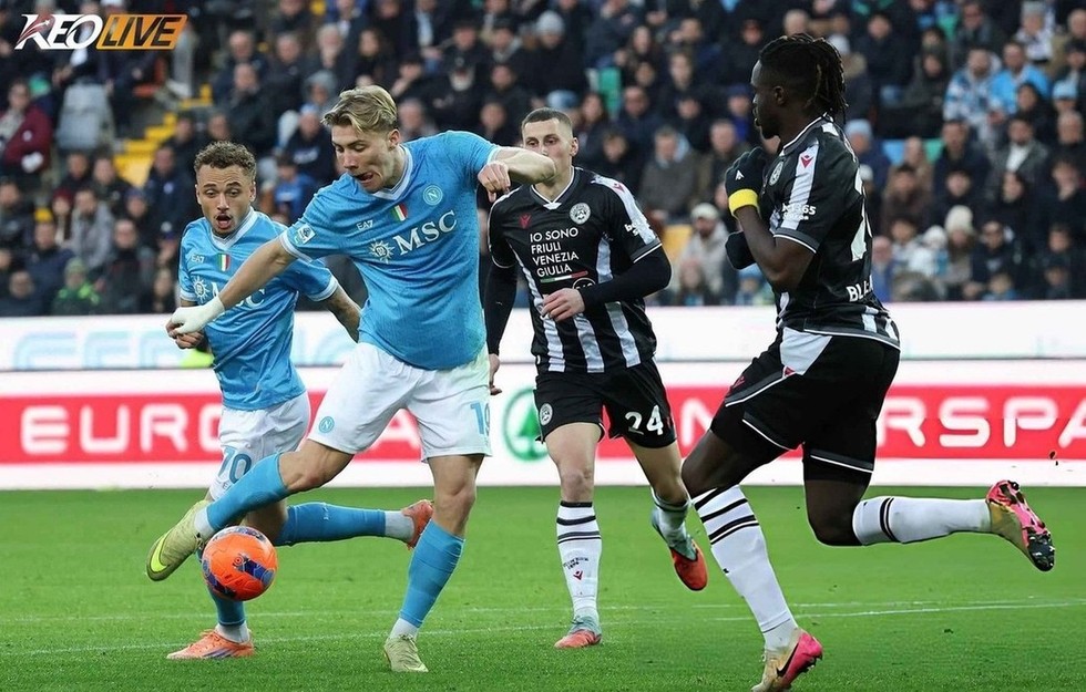 Lần gặp nhau gần nhất Napoli vs Udinese | Keolive
