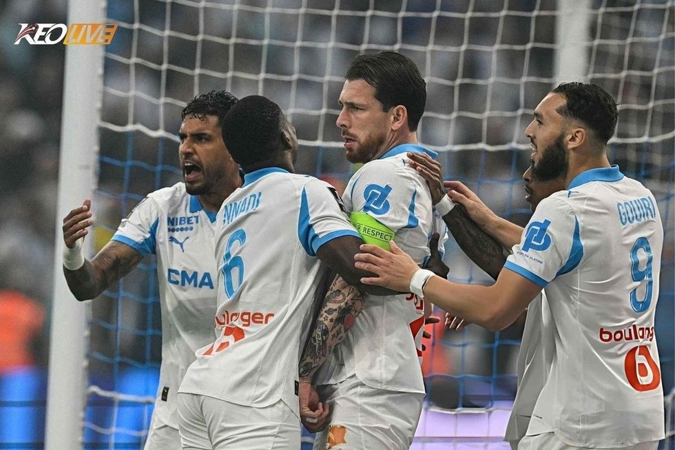Marseille giữ mình trong top 5 | Keolive