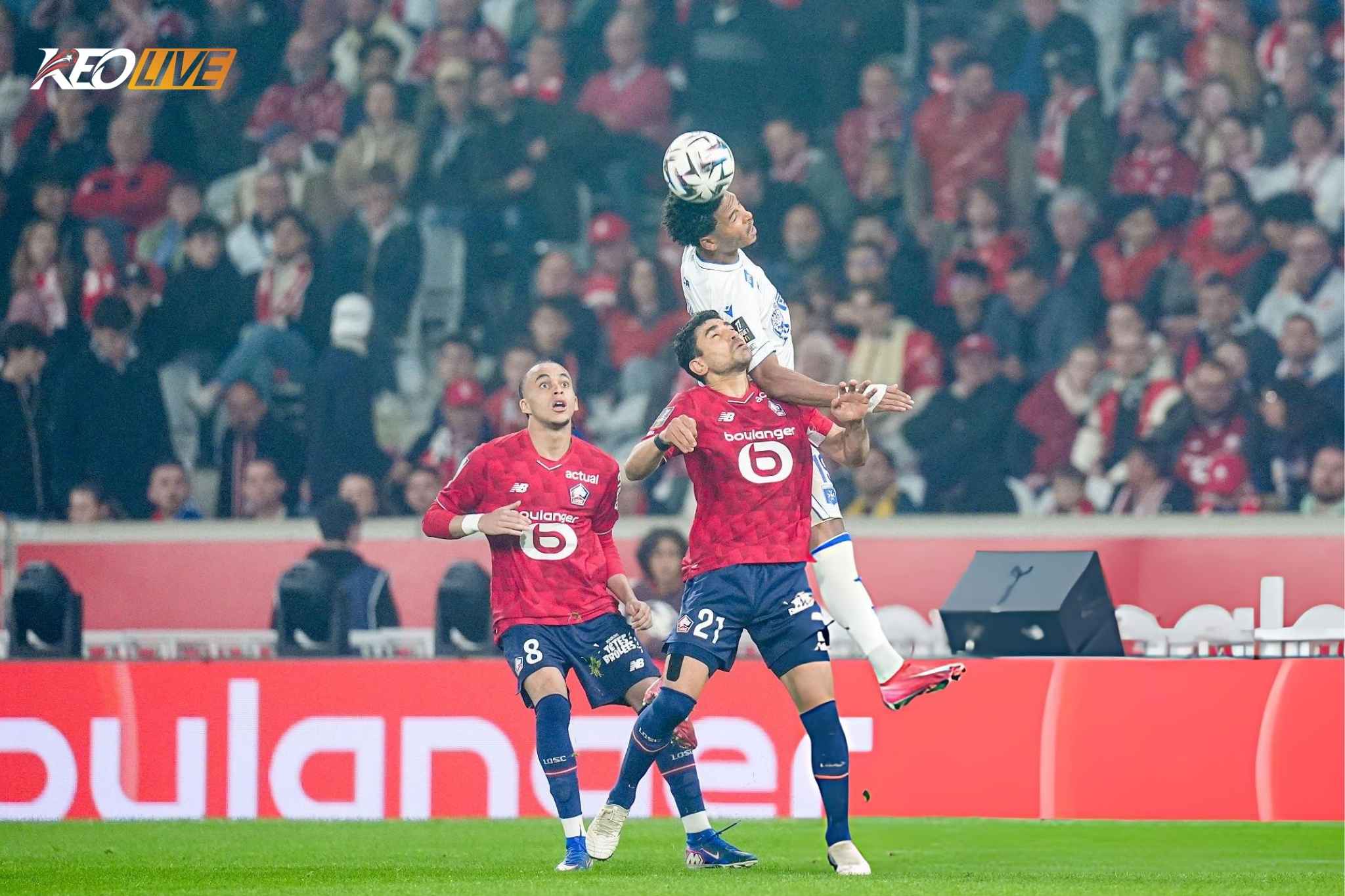 Lille bất ngờ để thua Auxerre trên sân nhà | Keolive