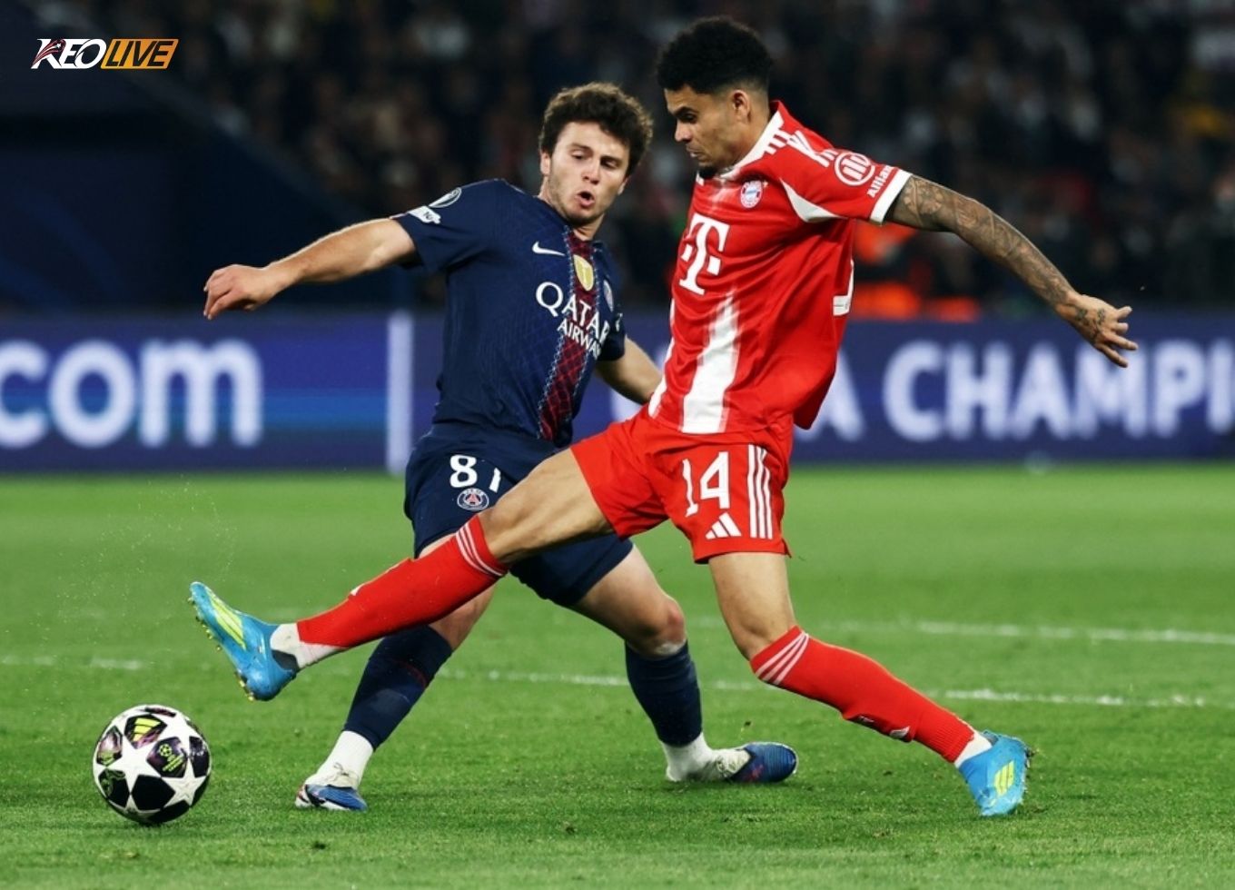 PSG và Bayern Munich đã mang lại một trận chiến đầy kịch tính | Keolive