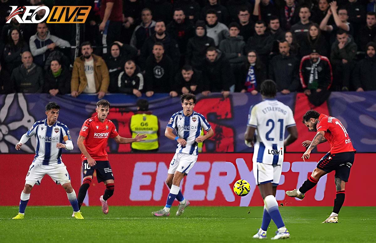 Lần gần nhất hai đội gặp nhau khép lại với chiến thắng 2-0 dành cho Osasuna  | Keolive