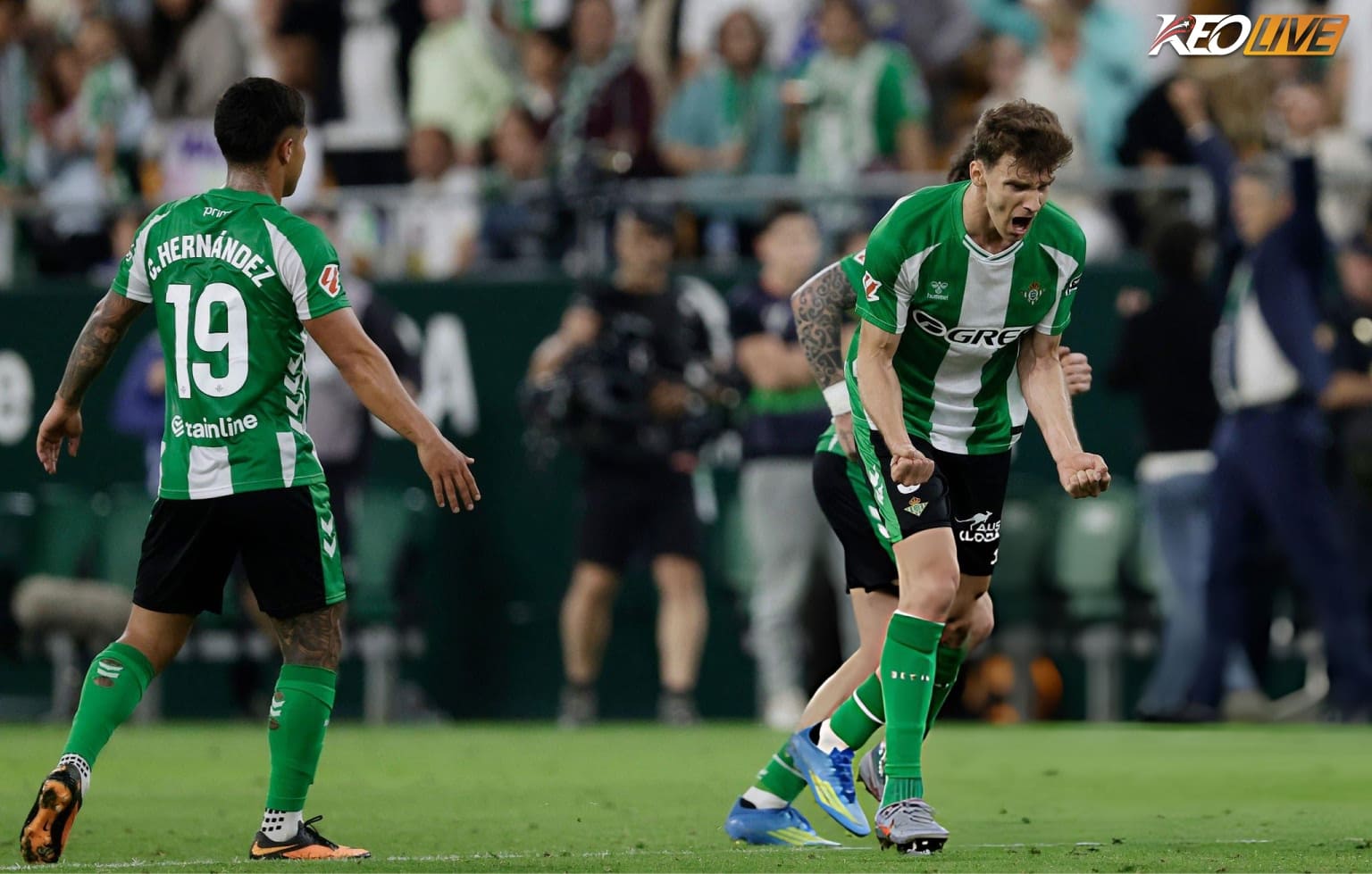 Betis vừa cầm hòa Real Madrid ở vòng trước | Keolive