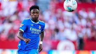 Hình ảnh cho bài Vinicius lập công, Real có chiến thắng tối thiểu trước Sevilla