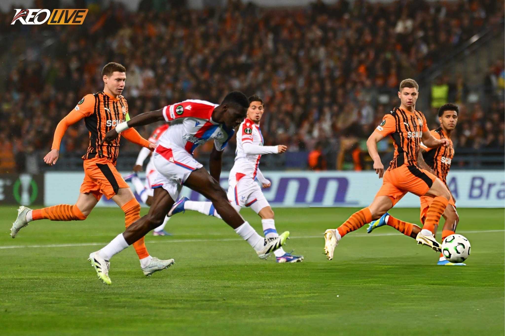 Bàn thắng của Sarr là pha lập công sớm nhất trong lịch sử Europa Conference League. | Keolive