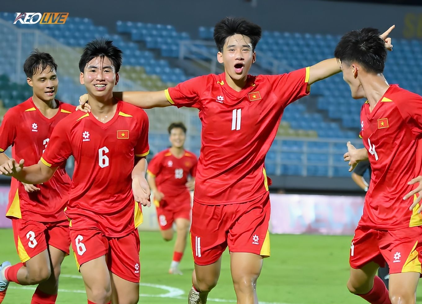 U17 Việt Nam bỗng chốc bị bỏ quên trong lễ bóc thăm | Keolive
