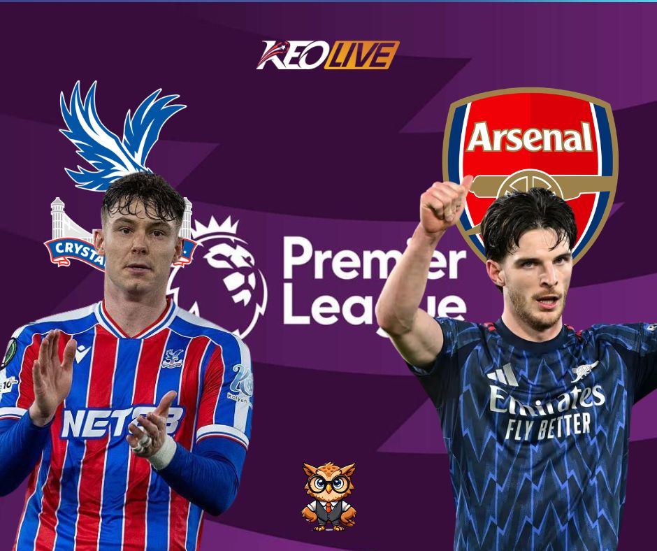 Trận đấu giữa Crystal Palace vs Arsenal | Keolive