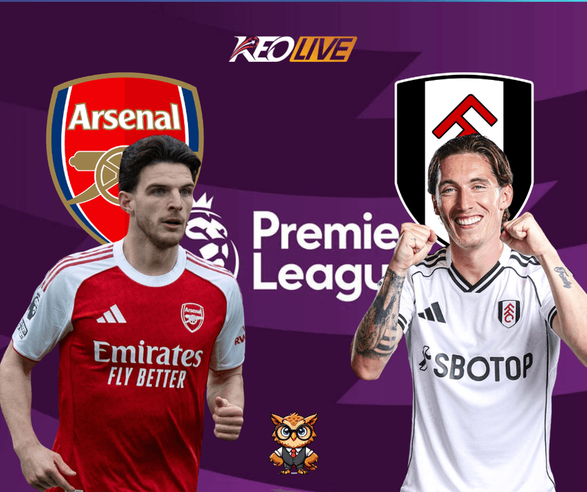 Trận đấu giữa Arsenal vs Fulham | Keolive