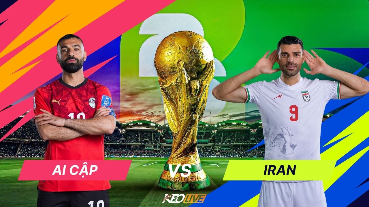 Ai Cập vs Iran  | Keolive