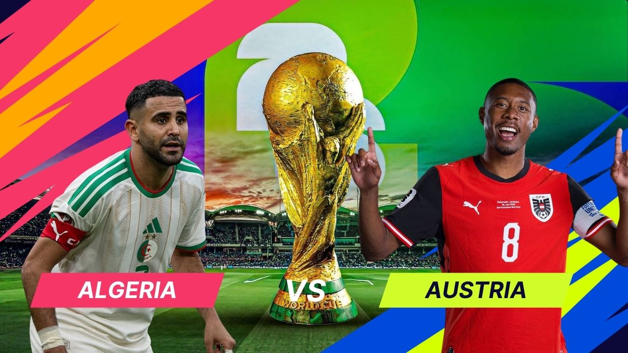 Trận đấu giữa Algeria vs Áo | Keolive