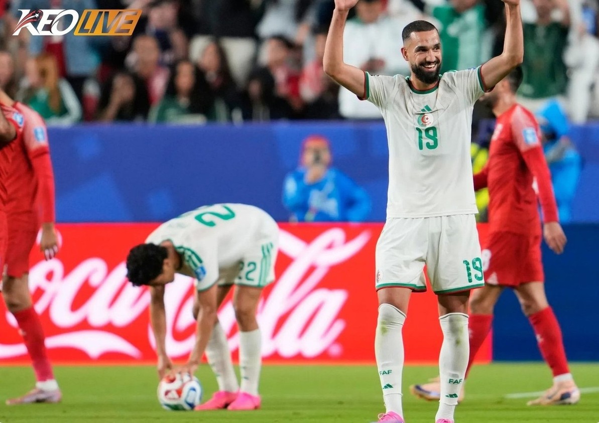 Algeria tạo màn ngược dòng quan trọng trước Jordan để nuôi hy vọng đi tiếp | Keolive
