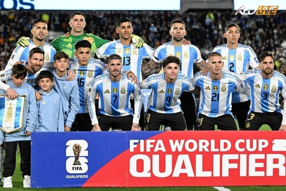 Đội hình của Argentina vẫn giữ nguyên bộ khung của năm 2022 | Keolive