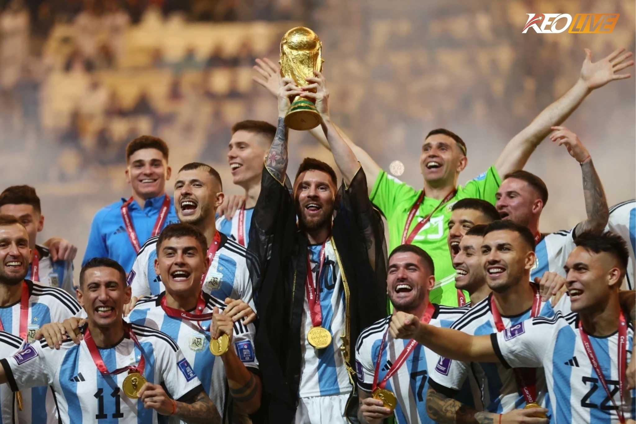 Đương kim vô địch Argentina chắc chắn không muốn nhường vương vị của mình cho người khác | Keolive