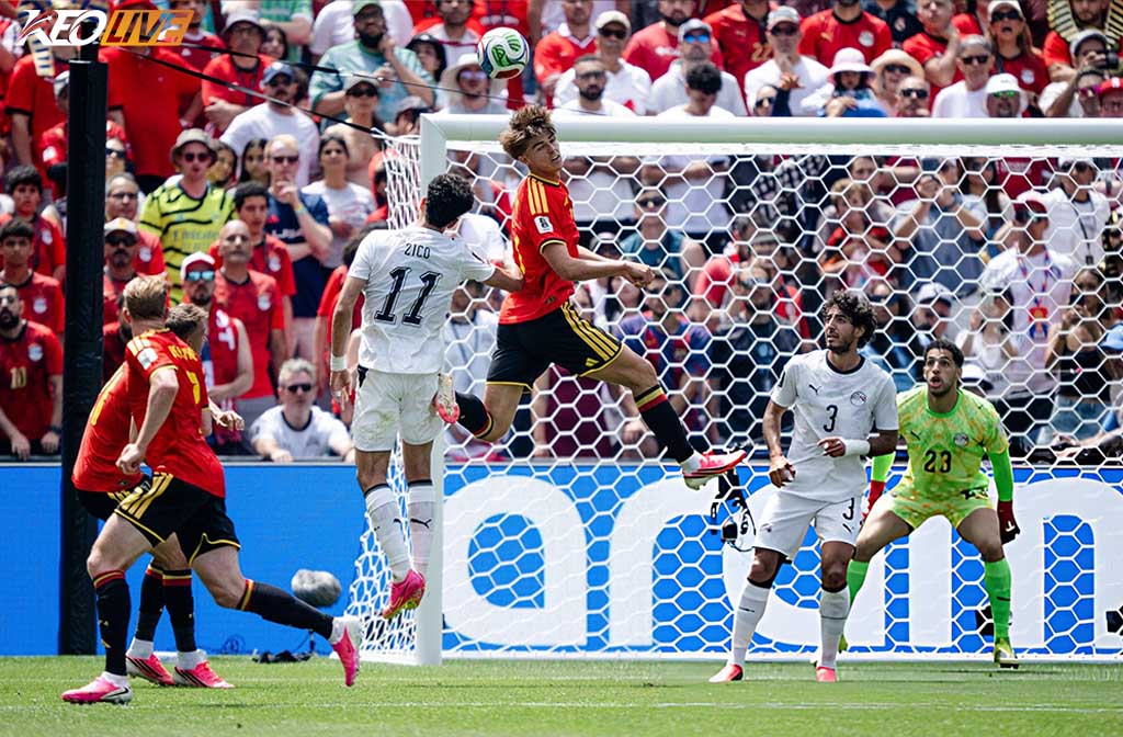 Bỉ khởi đầu World Cup 2026 bằng trận hòa 1-1 thiếu thuyết phục trước Ai Cập  | Keolive