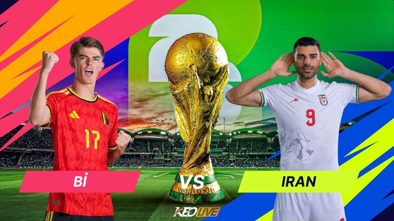 Bỉ vs Iran  | Keolive
