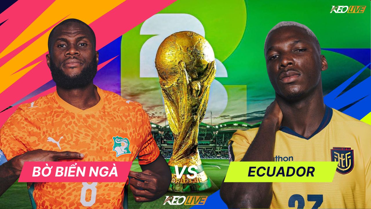 Bờ Biển Ngà vs Ecuador trong ngày mở màn | Keolive
