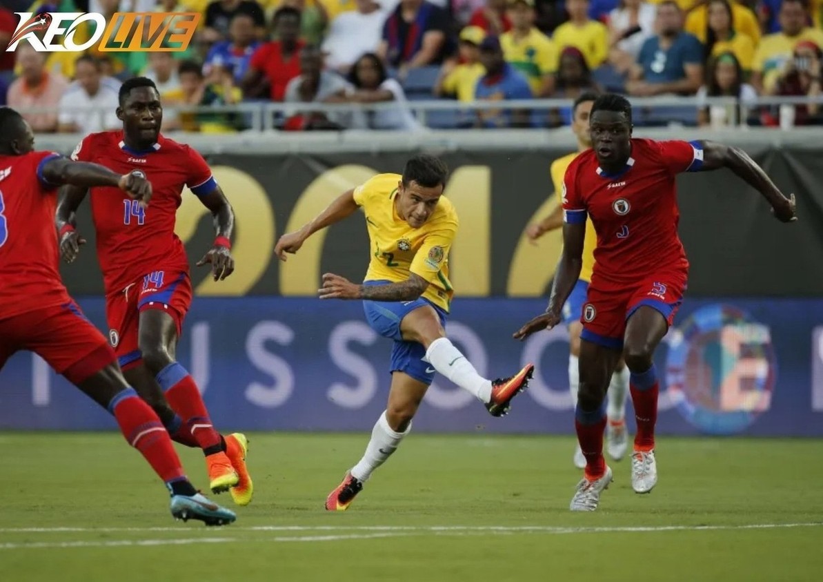 Lần gặp nhau gần nhất giữa Brazil vs Haiti | Keolive