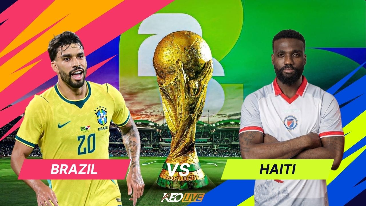 Trận đấu giữa Brazil vs Haiti | Keolive