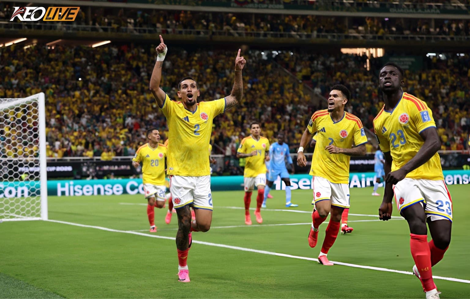 Colombia có 2 lượt trận khởi đầu đầy phấn khởi | Keolive