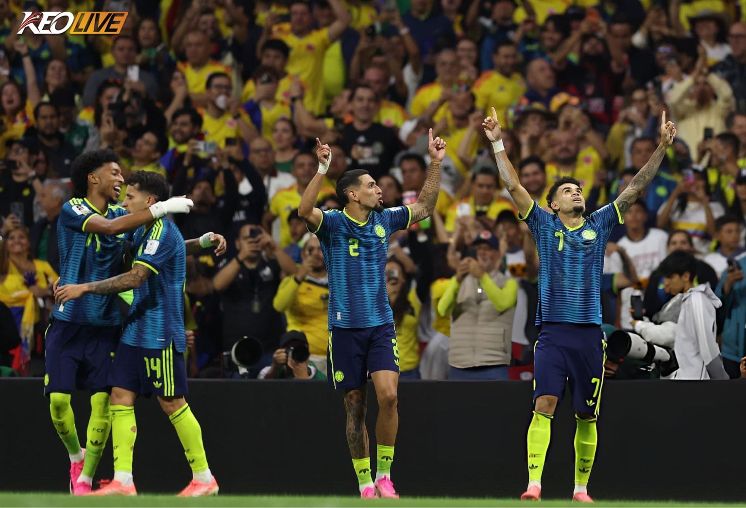 Colombia đang có đà phong độ tốt nhờ thắng ở lượt trận đầu tiên | Keolive
