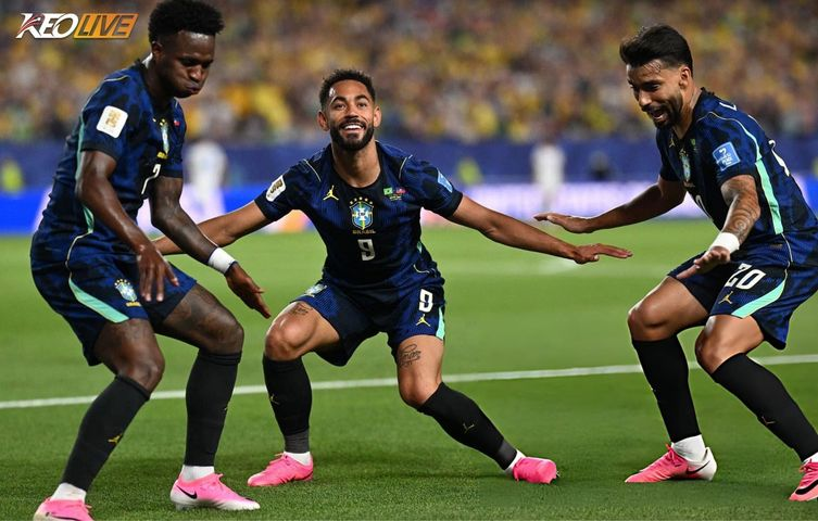 Mô tả hình ảnh cho bài viết Vinicius và Cunha bùng nổ, Selecao lấy lại niềm tin nơi người hâm mộ