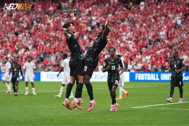 Mô tả hình ảnh cho bài viết Jonathan David lập hat-trick, chủ nhà Canada giành chiến thắng đầu tiên tại World Cup