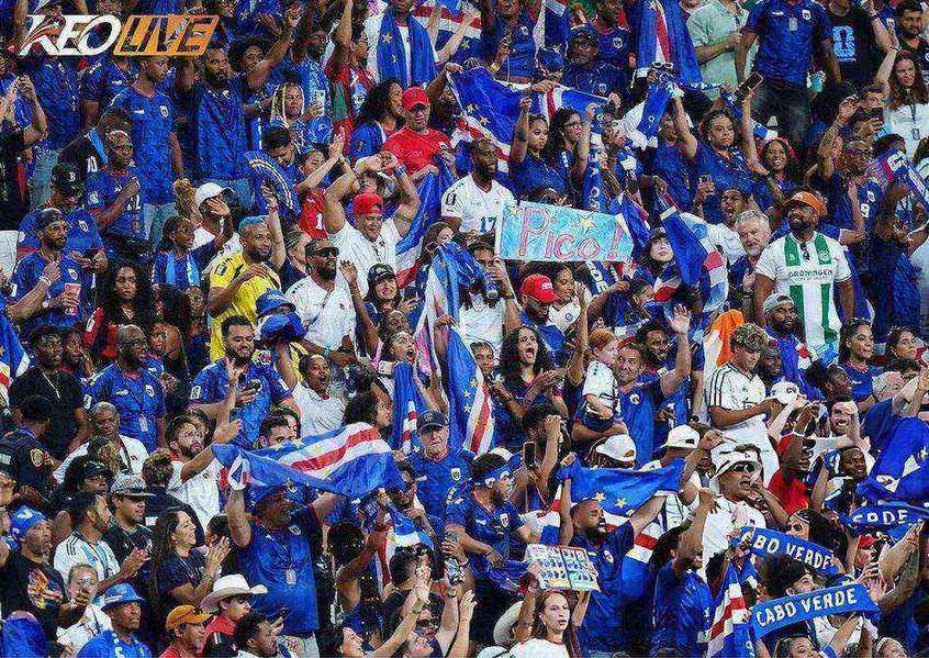 Các cổ động viên Cape Verde đang là những người hạnh phúc nhất | Keolive