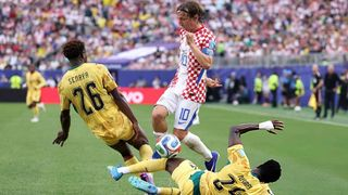 Hình ảnh cho bài Đánh bại Ghana, Croatia tiến vào vòng knock-out với vị trí nhì bảng