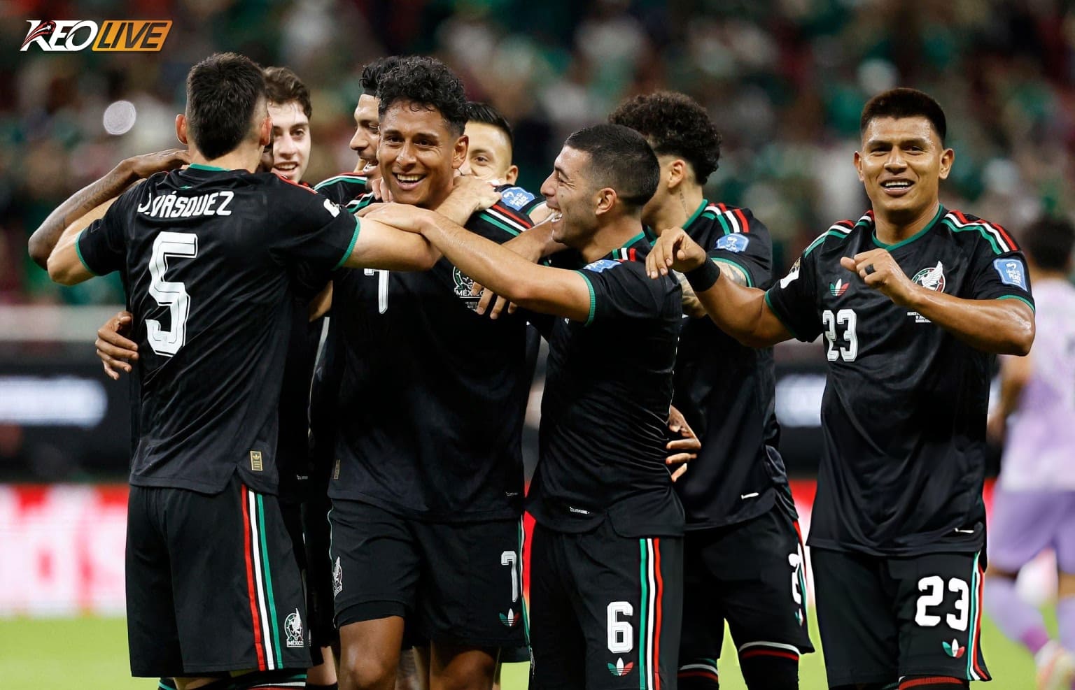 Mexico hiên ngang tiến vào vòng knock-out | Keolive