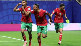 Hình ảnh cho bài Cuộc lội ngược dòng kịch tính của Morocco trước Haiti