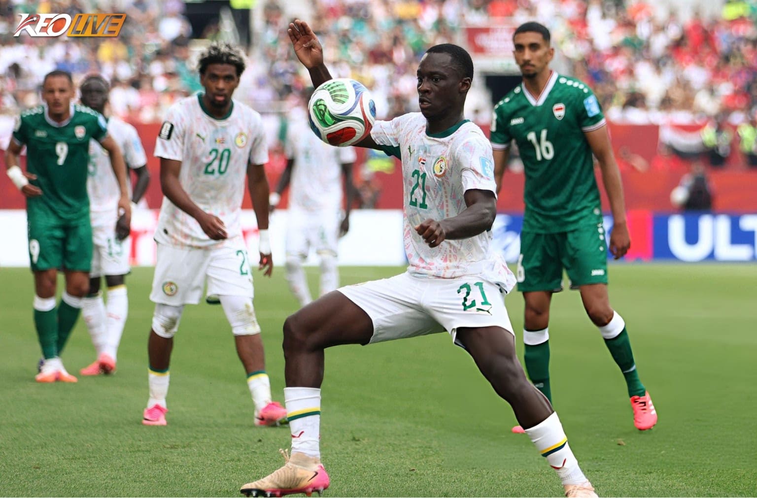 Diarra ghi bàn mở tỉ số ngay ở phút thứ 4 | Keolive