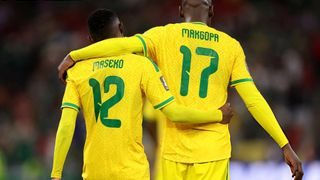 Hình ảnh cho bài Maseko ghi bàn duy nhất đưa Bafana Bafana vào vòng 32 đội World Cup 2026