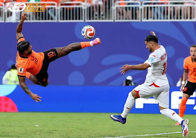 Hình ảnh minh họa cho bài viết Brobbey tiếp đà thăng hoa, Oranje đứng đầu bảng F
