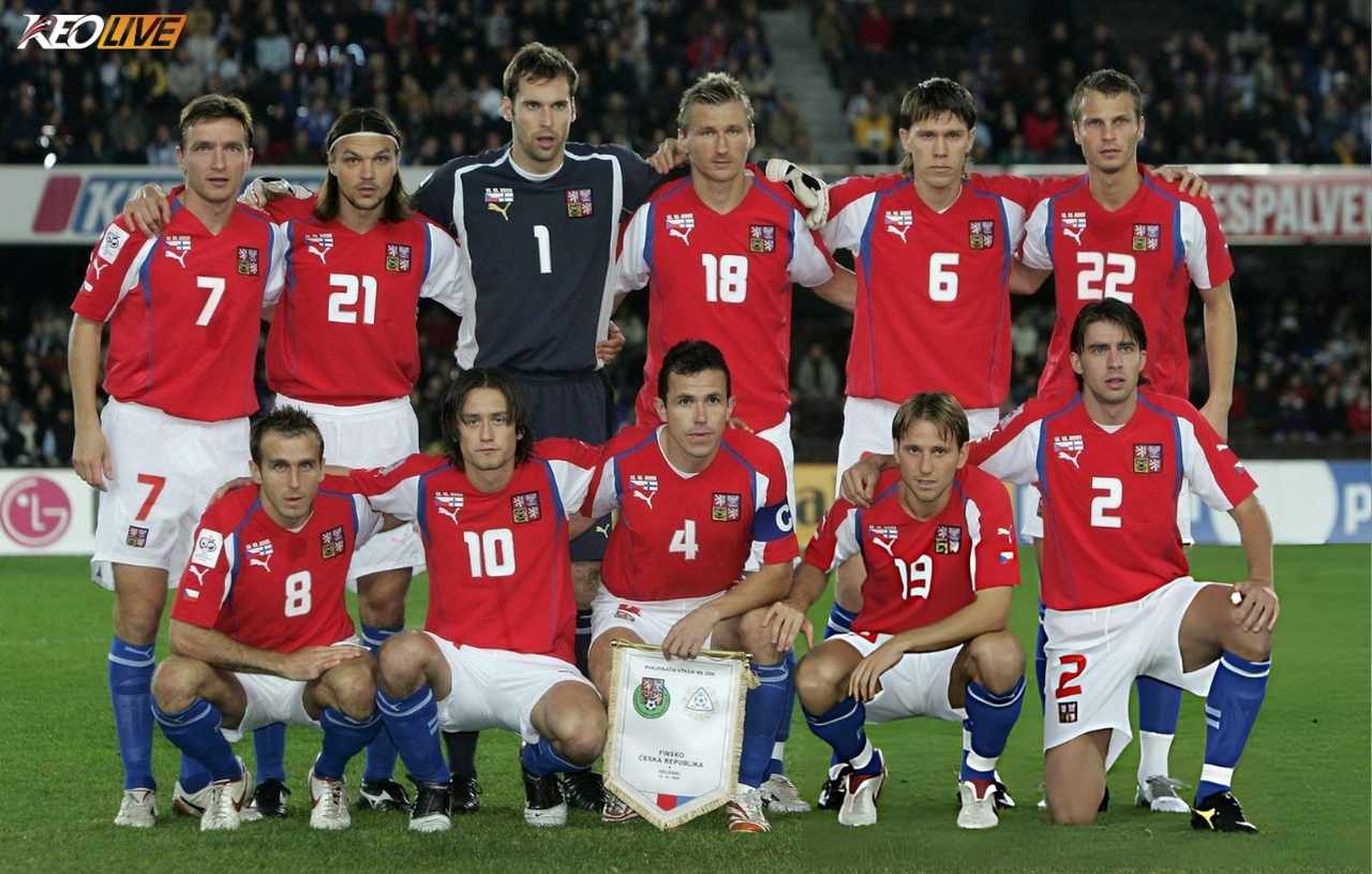 Đội hình đội tuyển Cộng hòa Séc tham dự FIFA World Cup 2006 | Keolive