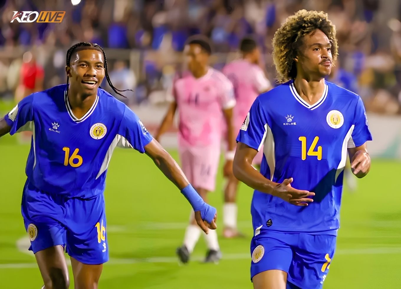 Chong là tiền đạo đáng giá nhất của tuyển Curacao | Keolive