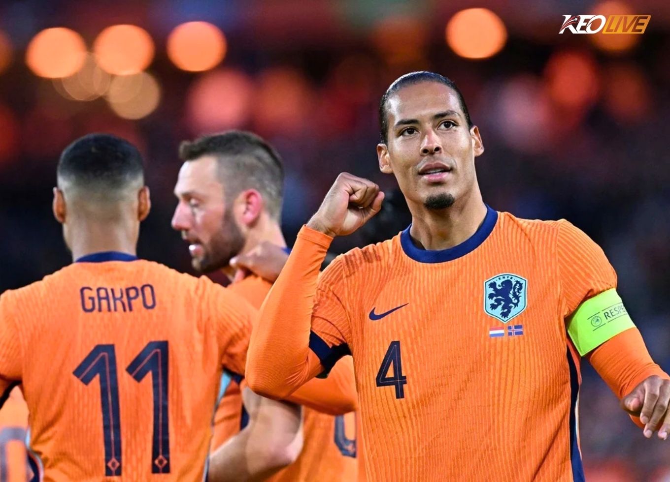 Van Dijk là một trong những trung vệ chơi tốt nhất tuyển Hà Lan | Keolive