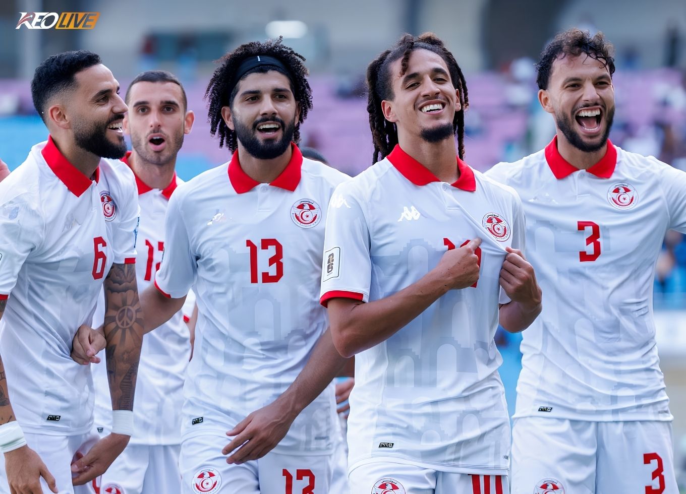 Đội hình của tuyển Tunisia đều rất đáng để đặt kỳ vọng | Keolive